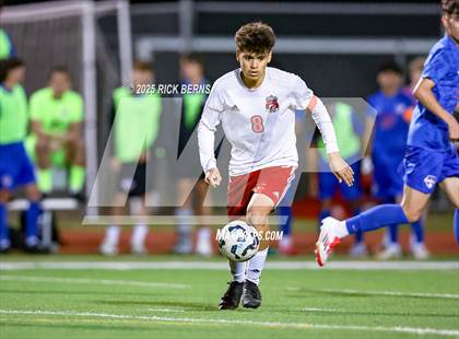 Thumbnail 3 in Grand Oaks vs Langham Creek (UIL 6A D2 Soccer Area Playoffs) photogallery.