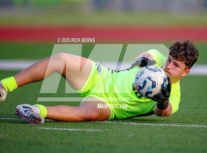 Thumbnail 2 in Grand Oaks vs Langham Creek (UIL 6A D2 Soccer Area Playoffs) photogallery.