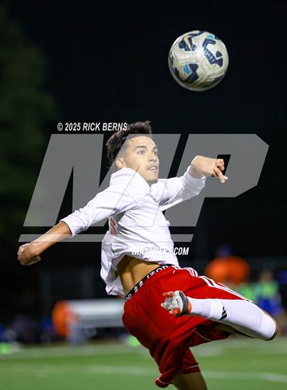 Thumbnail 1 in Grand Oaks vs Langham Creek (UIL 6A D2 Soccer Area Playoffs) photogallery.