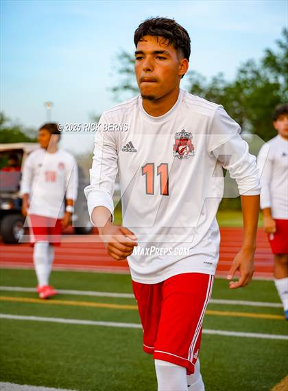 Thumbnail 2 in Grand Oaks vs Langham Creek (UIL 6A D2 Soccer Area Playoffs) photogallery.