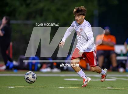 Thumbnail 1 in Grand Oaks vs Langham Creek (UIL 6A D2 Soccer Area Playoffs) photogallery.