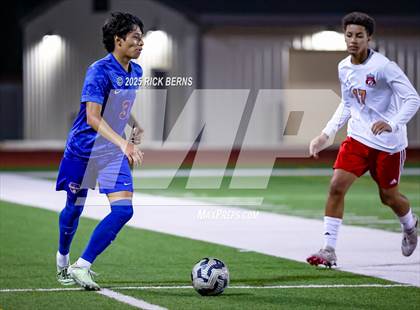 Thumbnail 2 in Grand Oaks vs Langham Creek (UIL 6A D2 Soccer Area Playoffs) photogallery.