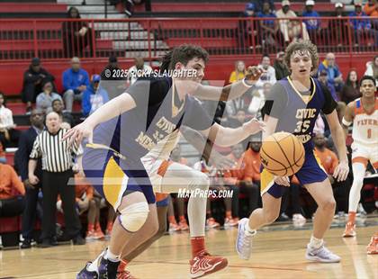 Thumbnail 2 in Civic Memorial vs. East St. Louis(IHSA Class 3A Regionals) photogallery.