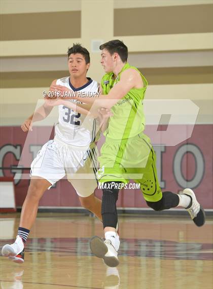Thumbnail 2 in San Gabriel Academy vs. Urspring (Ulm, Germany) (Rancho Mirage Holiday Invitational) photogallery.