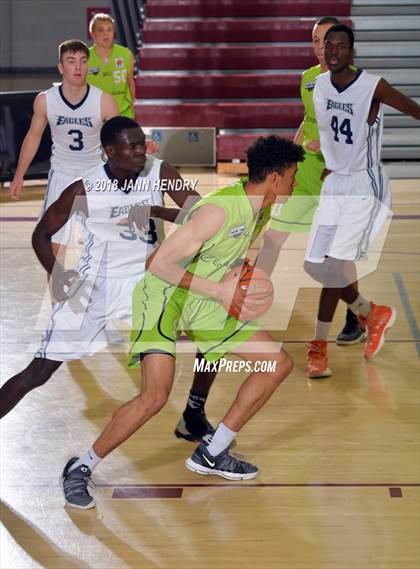 Thumbnail 1 in San Gabriel Academy vs. Urspring (Ulm, Germany) (Rancho Mirage Holiday Invitational) photogallery.