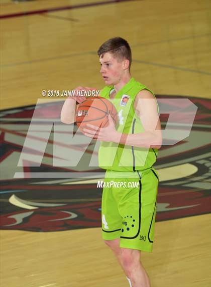 Thumbnail 3 in San Gabriel Academy vs. Urspring (Ulm, Germany) (Rancho Mirage Holiday Invitational) photogallery.