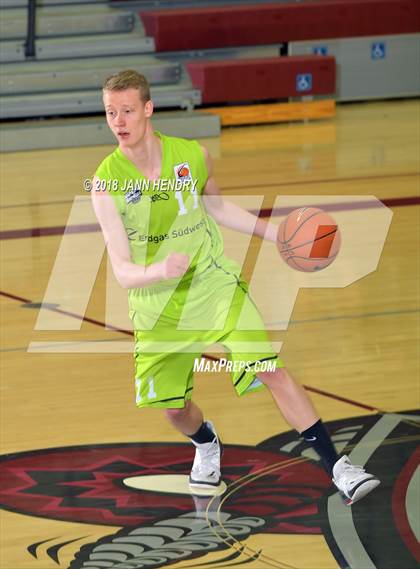 Thumbnail 1 in San Gabriel Academy vs. Urspring (Ulm, Germany) (Rancho Mirage Holiday Invitational) photogallery.