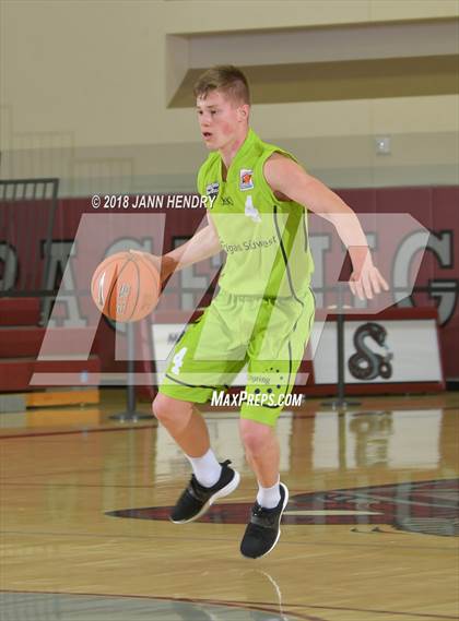 Thumbnail 2 in San Gabriel Academy vs. Urspring (Ulm, Germany) (Rancho Mirage Holiday Invitational) photogallery.