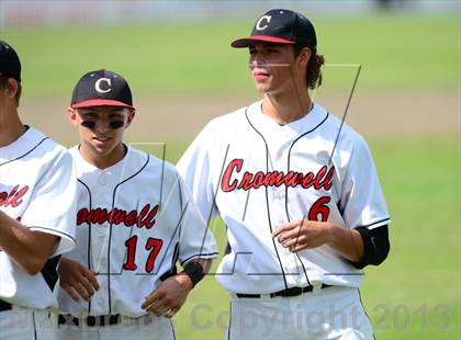 Thumbnail 2 in Oxford vs. Cromwell (CIAC Class S Final) photogallery.