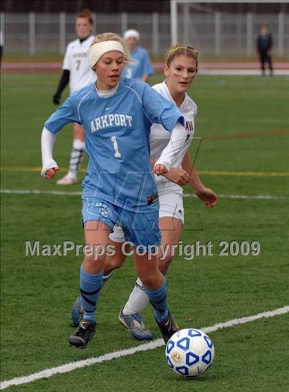 Thumbnail 3 in Arkport vs. McGraw (NYSPHSAA Class D Semifinal) photogallery.
