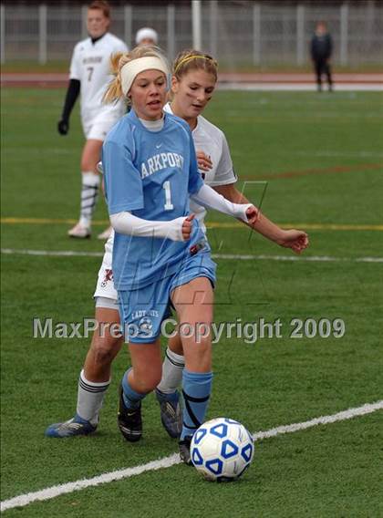 Thumbnail 2 in Arkport vs. McGraw (NYSPHSAA Class D Semifinal) photogallery.
