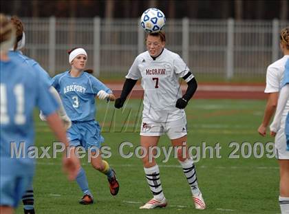Thumbnail 1 in Arkport vs. McGraw (NYSPHSAA Class D Semifinal) photogallery.