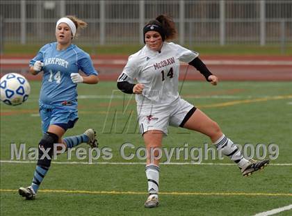 Thumbnail 1 in Arkport vs. McGraw (NYSPHSAA Class D Semifinal) photogallery.