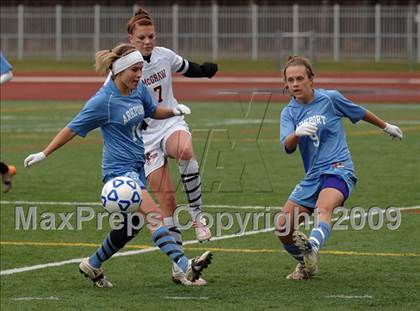 Thumbnail 1 in Arkport vs. McGraw (NYSPHSAA Class D Semifinal) photogallery.