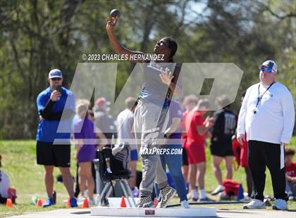 Thumbnail 2 in College Station Cougar Relays (Shotput, Pole Vault) photogallery.