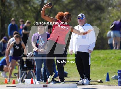 Thumbnail 2 in College Station Cougar Relays (Shotput, Pole Vault) photogallery.