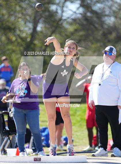 Thumbnail 3 in College Station Cougar Relays (Shotput, Pole Vault) photogallery.