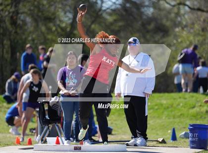 Thumbnail 3 in College Station Cougar Relays (Shotput, Pole Vault) photogallery.