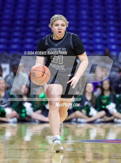 Thumbnail 3 in Mansfield Timberview vs. Cedar Park (UIL 5A Basketball Semifinal) photogallery.