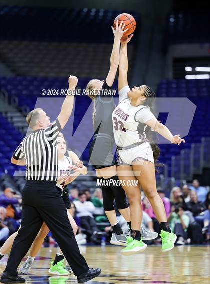 Thumbnail 1 in Mansfield Timberview vs. Cedar Park (UIL 5A Basketball Semifinal) photogallery.