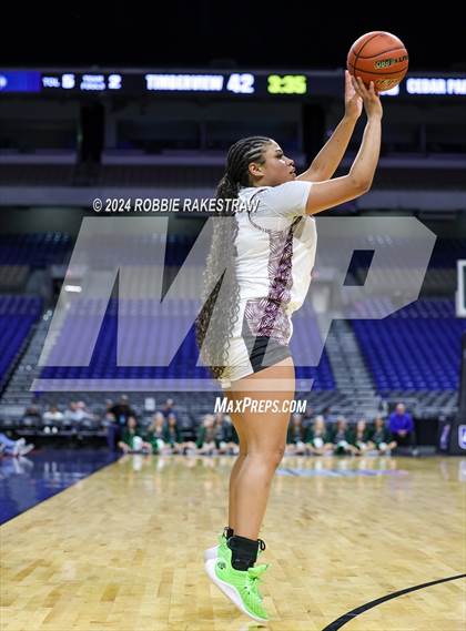 Thumbnail 3 in Mansfield Timberview vs. Cedar Park (UIL 5A Basketball Semifinal) photogallery.