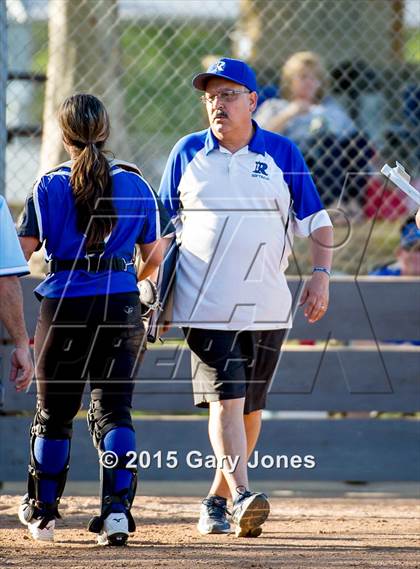 Thumbnail 3 in Rocklin vs. Casa Roble (Stephanie LeDoux Tournament) photogallery.