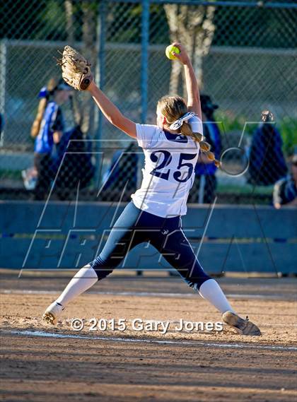Thumbnail 2 in Rocklin vs. Casa Roble (Stephanie LeDoux Tournament) photogallery.