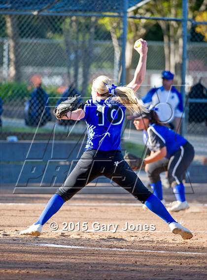 Thumbnail 1 in Rocklin vs. Casa Roble (Stephanie LeDoux Tournament) photogallery.