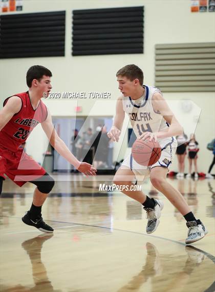 Thumbnail 2 in Liberty vs. Colfax photogallery.
