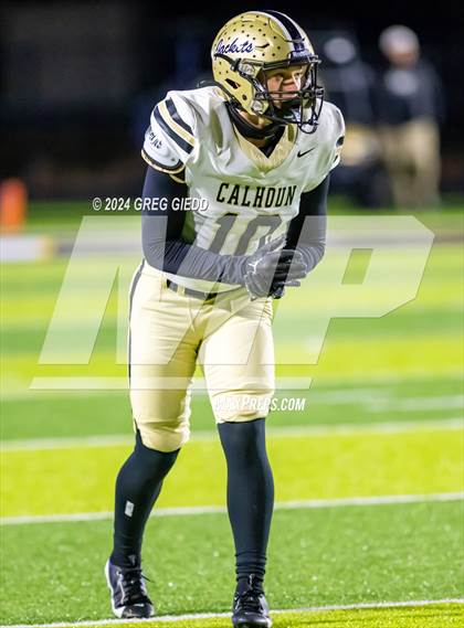 Thumbnail 1 in Calhoun @ Peach County (GHSA 3A Round 3) photogallery.