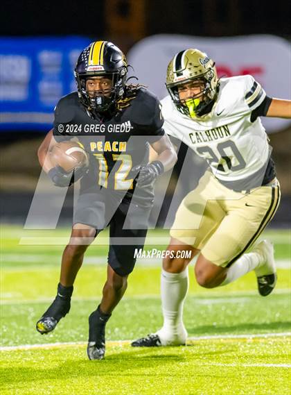 Thumbnail 1 in Calhoun @ Peach County (GHSA 3A Round 3) photogallery.