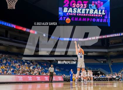 Thumbnail 2 in Huckabay vs Irion County (UIL 1A Basketball Semifinal) photogallery.