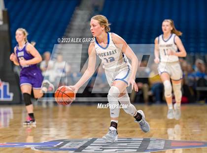 Thumbnail 3 in Huckabay vs Irion County (UIL 1A Basketball Semifinal) photogallery.