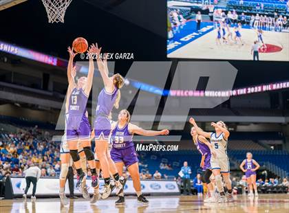 Thumbnail 3 in Huckabay vs Irion County (UIL 1A Basketball Semifinal) photogallery.