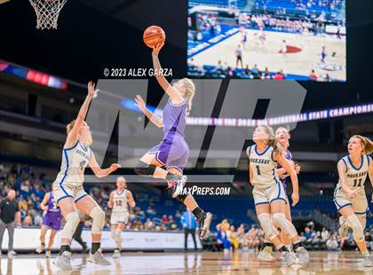 Thumbnail 3 in Huckabay vs Irion County (UIL 1A Basketball Semifinal) photogallery.