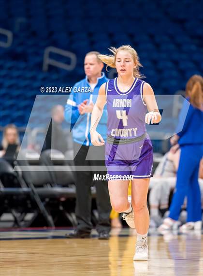 Thumbnail 3 in Huckabay vs Irion County (UIL 1A Basketball Semifinal) photogallery.