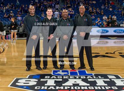 Thumbnail 1 in Huckabay vs Irion County (UIL 1A Basketball Semifinal) photogallery.