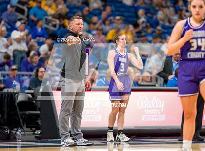 Thumbnail 1 in Huckabay vs Irion County (UIL 1A Basketball Semifinal) photogallery.