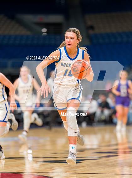 Thumbnail 1 in Huckabay vs Irion County (UIL 1A Basketball Semifinal) photogallery.