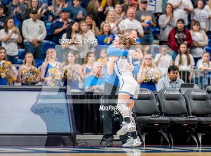 Thumbnail 2 in Huckabay vs Irion County (UIL 1A Basketball Semifinal) photogallery.