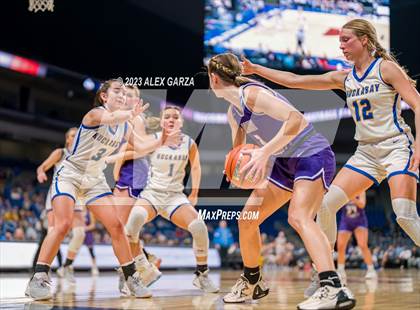 Thumbnail 1 in Huckabay vs Irion County (UIL 1A Basketball Semifinal) photogallery.