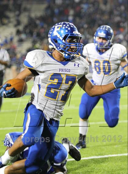 Thumbnail 3 in Frisco vs. Tyler (UIL 4A Division 1 Regional Playoff) photogallery.