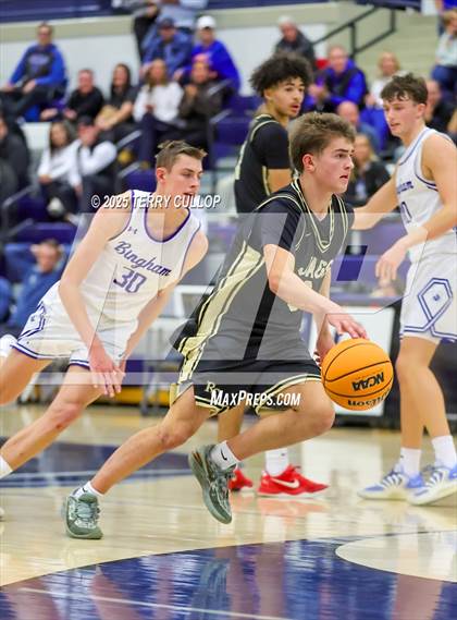 Thumbnail 1 in Bingham vs. Rock Canyon (Corner Canyon Tournament of Champions) photogallery.