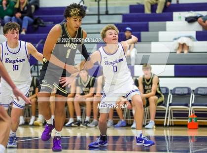 Thumbnail 3 in Bingham vs. Rock Canyon (Corner Canyon Tournament of Champions) photogallery.