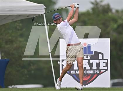 Thumbnail 1 in UIL 6A Golf State Final (Round 1) photogallery.
