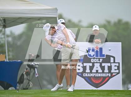 Thumbnail 2 in UIL 6A Golf State Final (Round 1) photogallery.