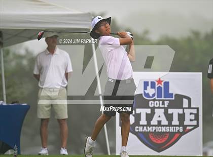 Thumbnail 2 in UIL 6A Golf State Final (Round 1) photogallery.