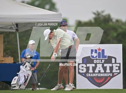 Thumbnail 2 in UIL 6A Golf State Final (Round 1) photogallery.