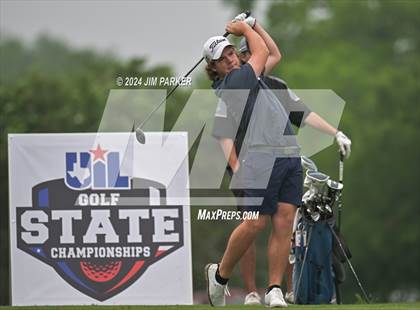 Thumbnail 1 in UIL 6A Golf State Final (Round 1) photogallery.