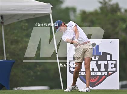 Thumbnail 1 in UIL 6A Golf State Final (Round 1) photogallery.